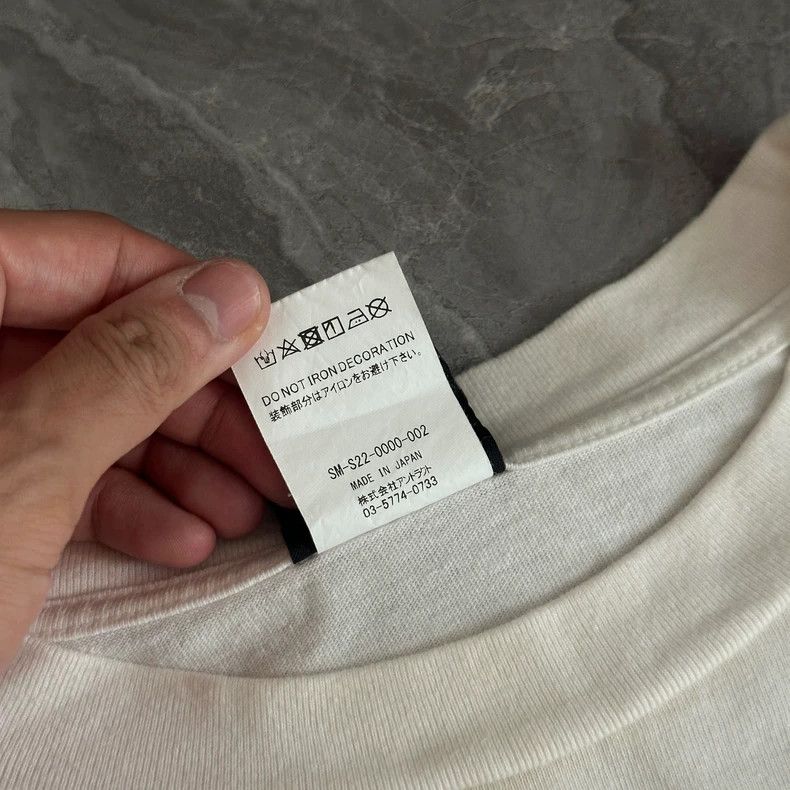 Saint Michael Saint Michael Washed White Short Sleeve Tee- dmc Size US XL / EU 56 / 4 - 6 Thumbnail