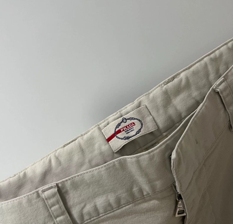 Prada Prada Men's Beige Casual Shorts- dmc Size US 34 / EU 50 - 5 Thumbnail
