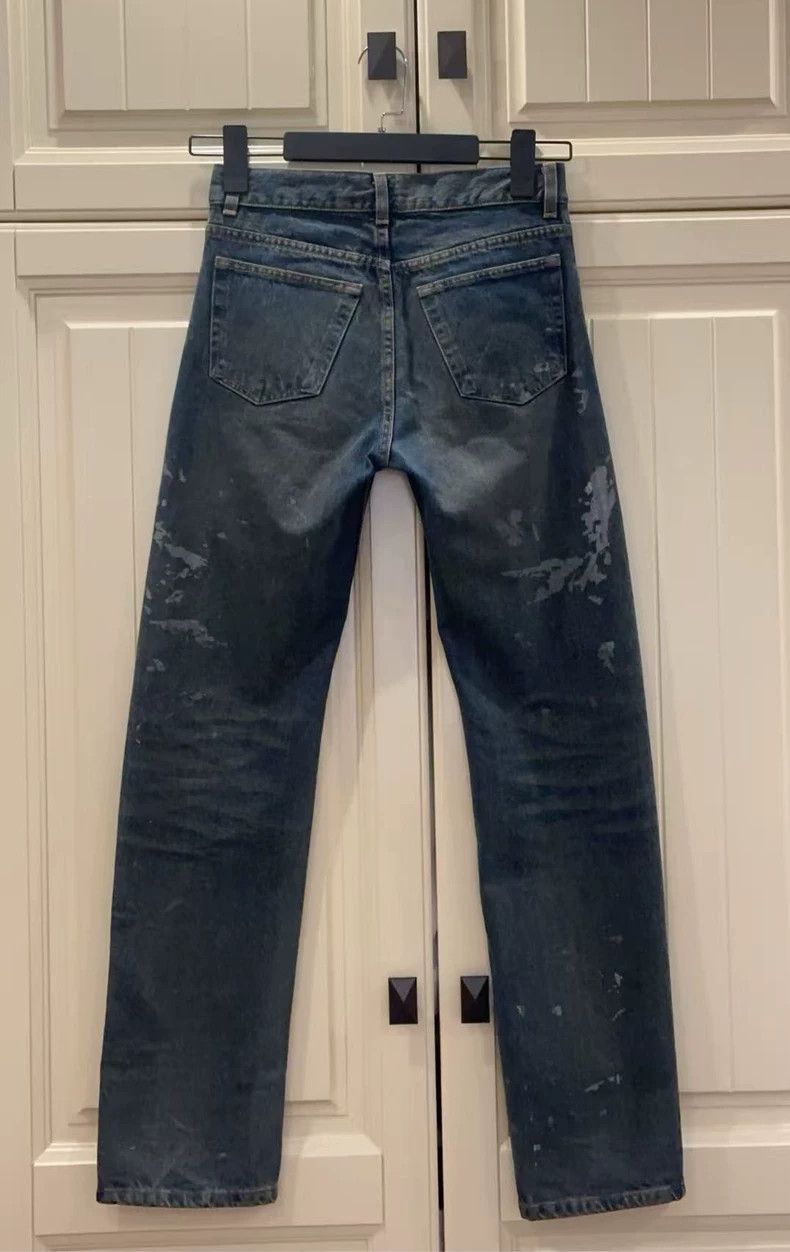 Helmut Lang Helmut Lang Blue Paint Splatter Jeans- dmc Size US 29 - 2 Thumbnail