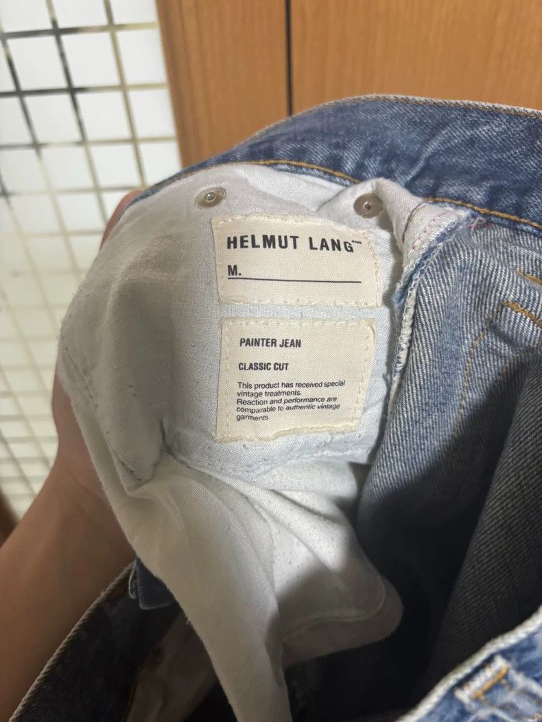 Helmut Lang Helmut Lang Blue Washed Paint Splatter Jeans- dmc Size US 32 / EU 48 - 5 Thumbnail