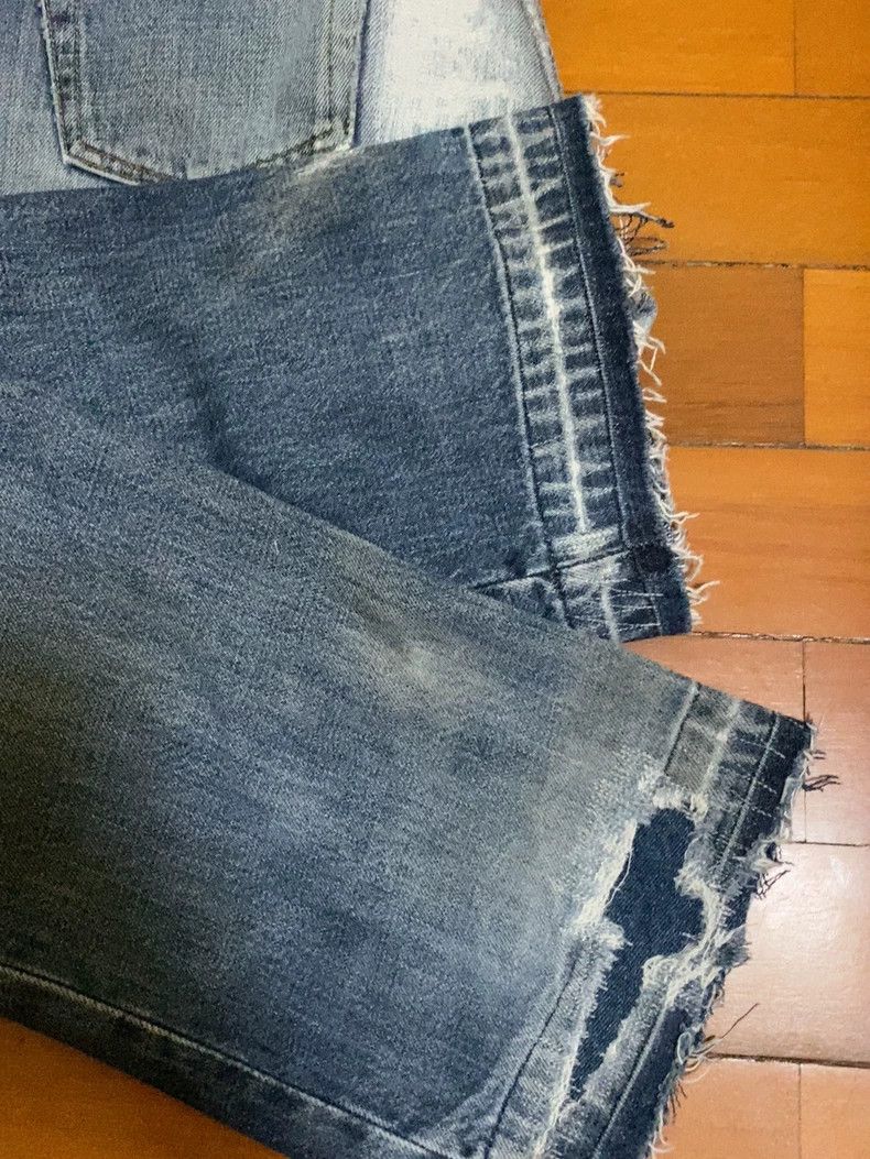 Helmut Lang Helmut Lang 98ss Blue Distressed Jeans- dmc Size US 31 - 4 Thumbnail