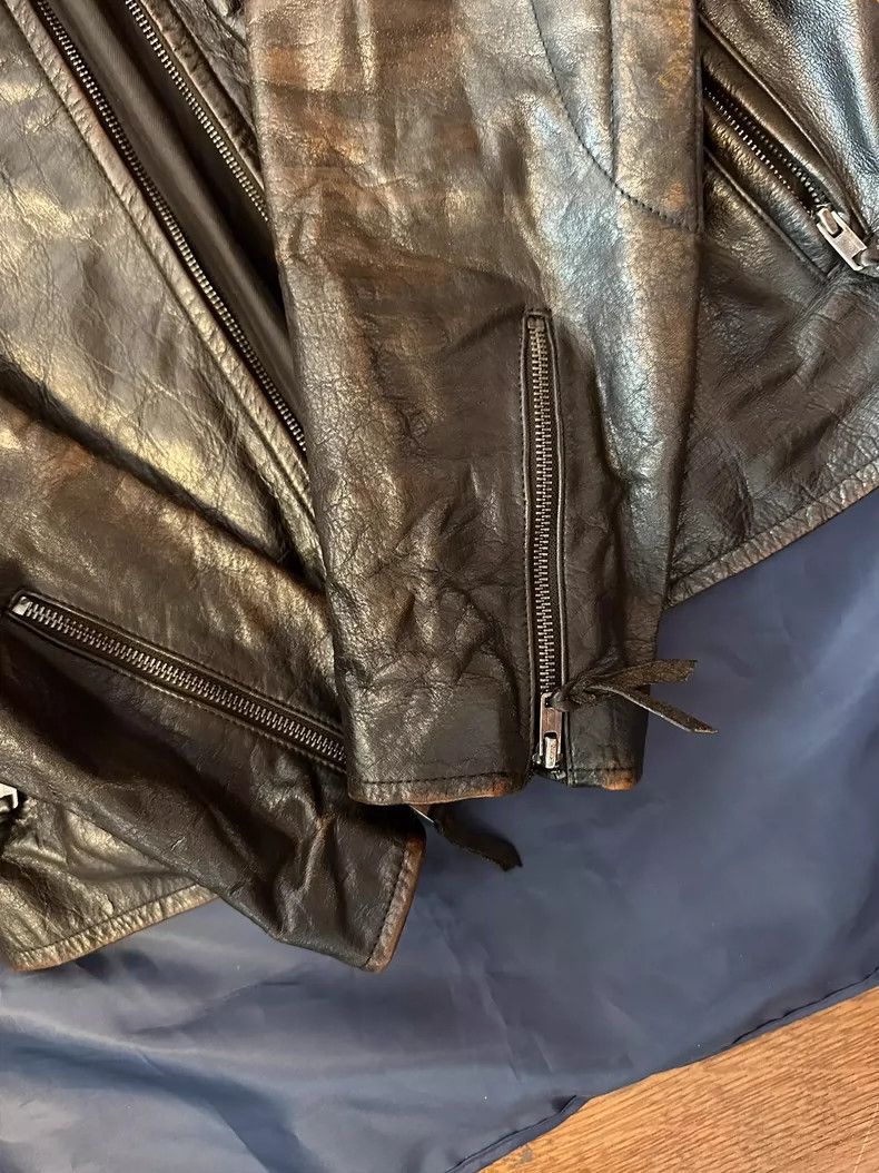 Ralph Lauren Purple Label Polo Ralf Lauren Vintage Leather Jacket- dmc Size US M / EU 48-50 / 2 - 7 Thumbnail