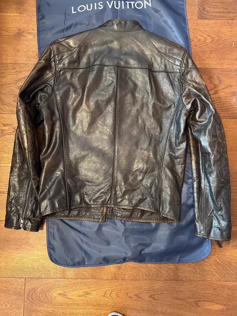 Ralph Lauren Purple Label Polo Ralf Lauren Vintage Leather Jacket- dmc Size US M / EU 48-50 / 2 - 4 Thumbnail