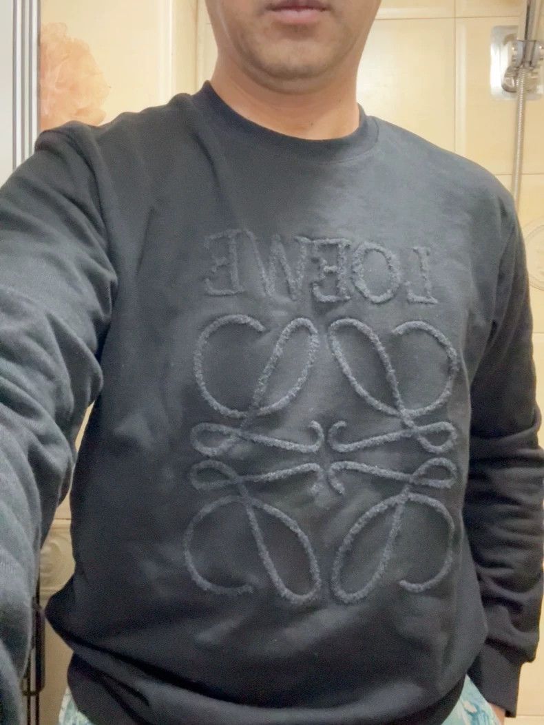 Loewe LOEWE Long Sleeve Cotton Sweatshirt- dmc Size US L / EU 52-54 / 3 - 4 Thumbnail