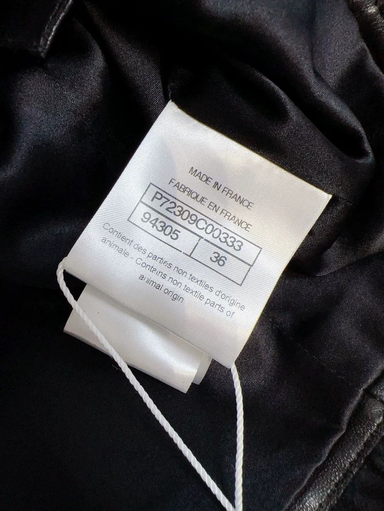 Chanel Chanel 22P Black Leather Sling Vest Top- dmc Size US M / EU 48-50 / 2 - 4 Thumbnail