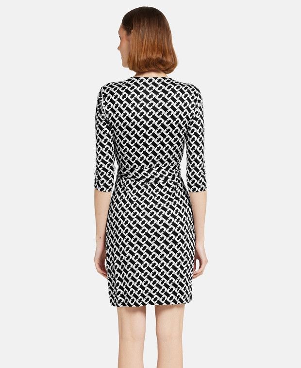Diane von Furstenberg Silk dress Size 4XL / US 24-26 - 2 Thumbnail