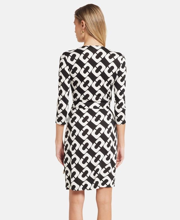 Diane von Furstenberg Silk dress Size L / US 10 / IT 46 - 2 Thumbnail