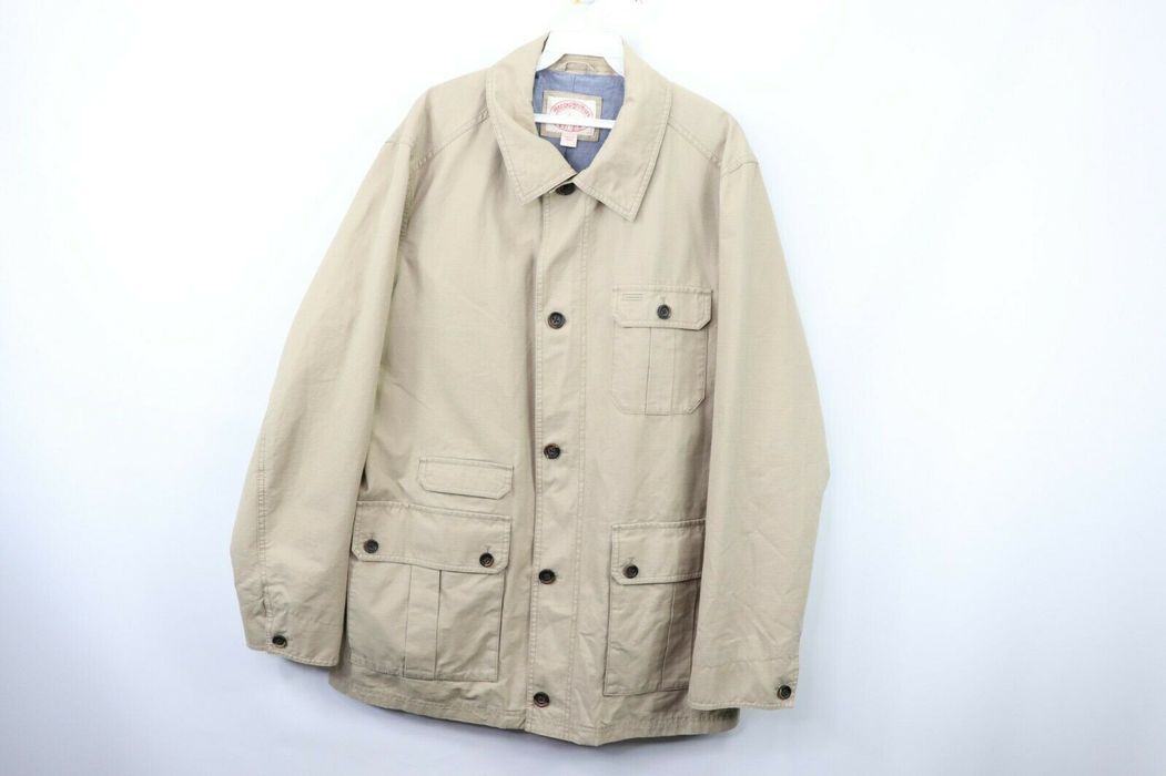 Brooks Brothers Brooks Brothers Mens Large Full Button Outdoor Military ...