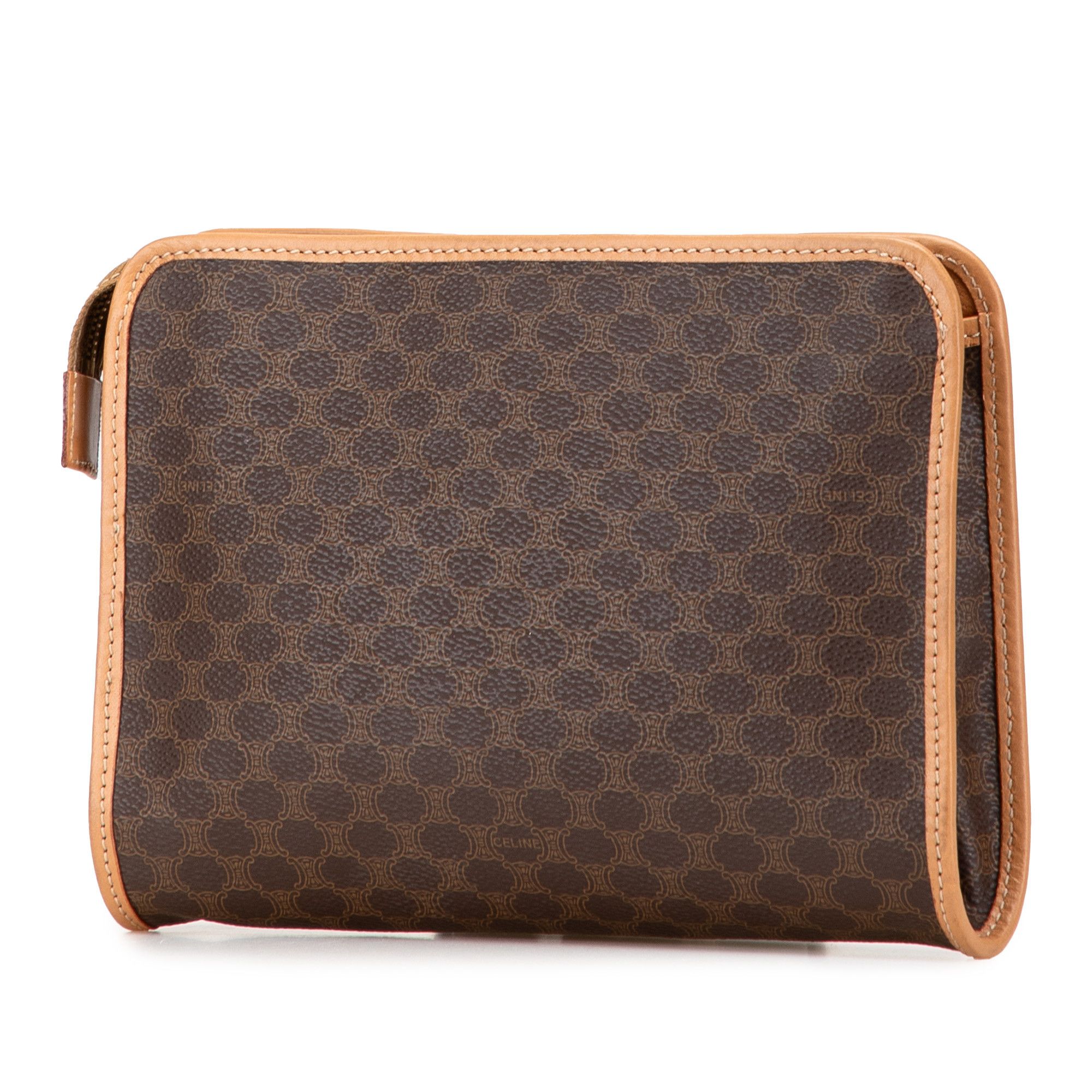 Celine Celine Macadam Coated Canvas Clutch Size ONE SIZE - 2 Thumbnail