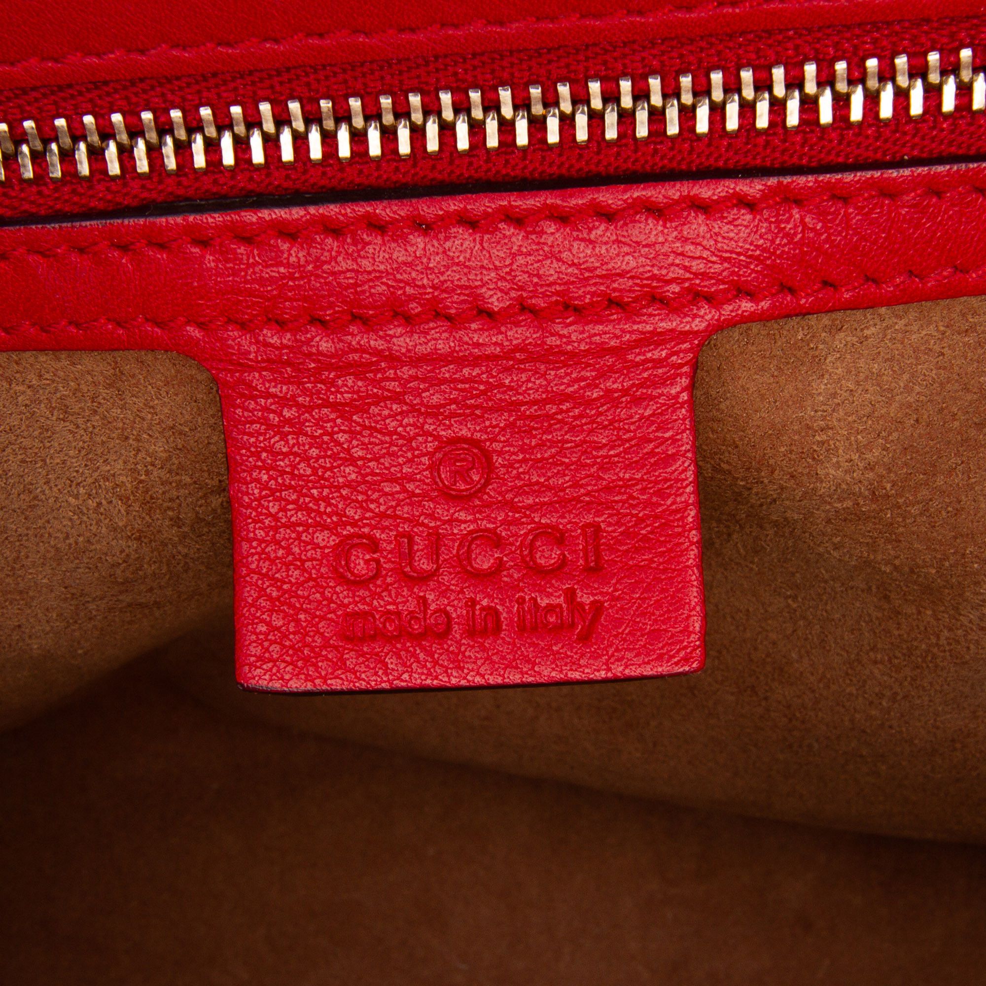 Gucci Gucci Medium Bicolor Leather Padlock Shoulder Bag Size ONE SIZE - 5 Thumbnail