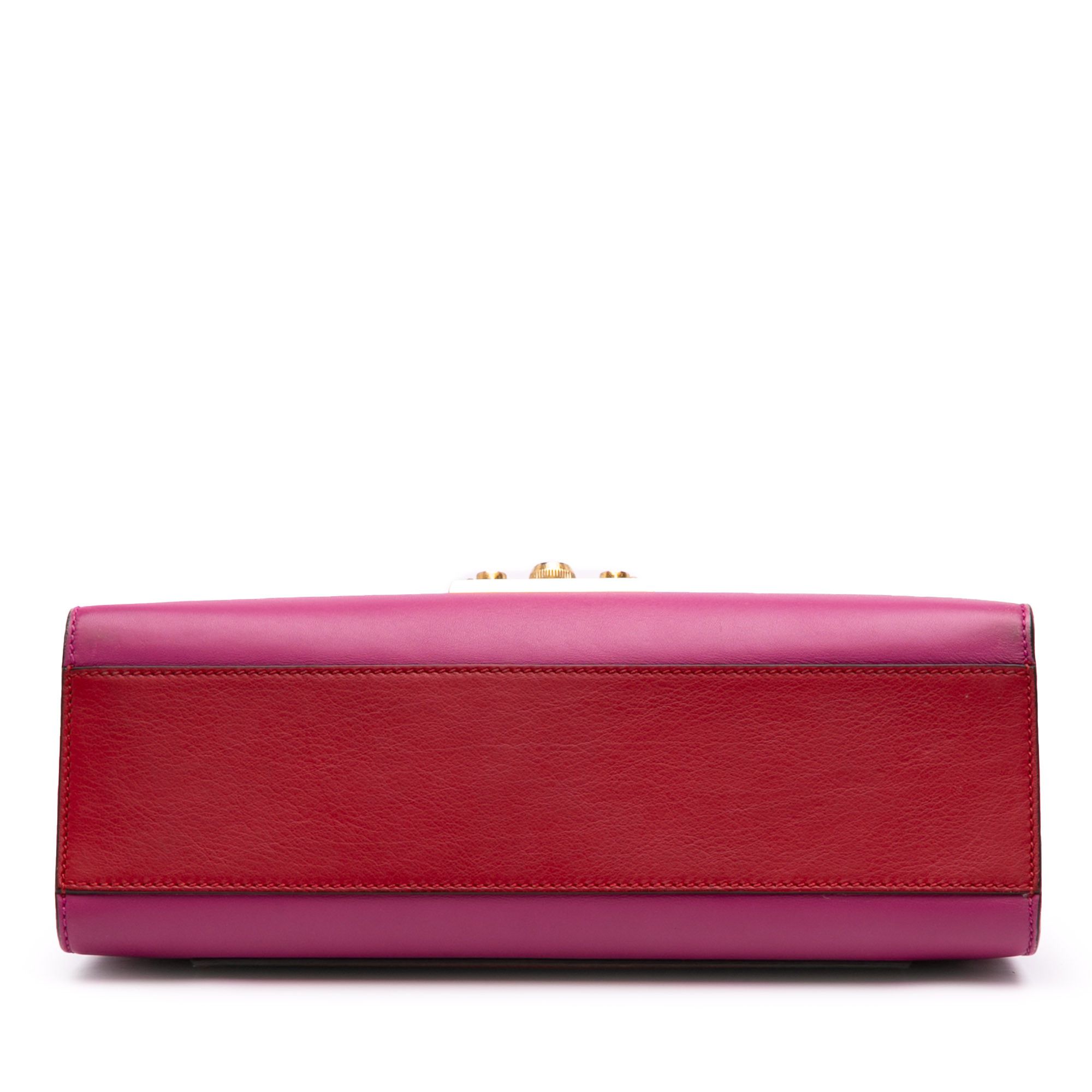 Gucci Gucci Medium Bicolor Leather Padlock Shoulder Bag Size ONE SIZE - 3 Thumbnail