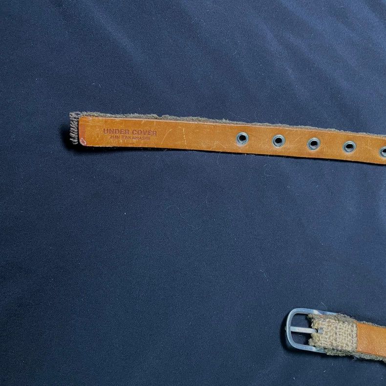 Undercover Undercover 03SS Sacb Wooden Rivet Belt- dmc Size ONE SIZE - 2 Thumbnail