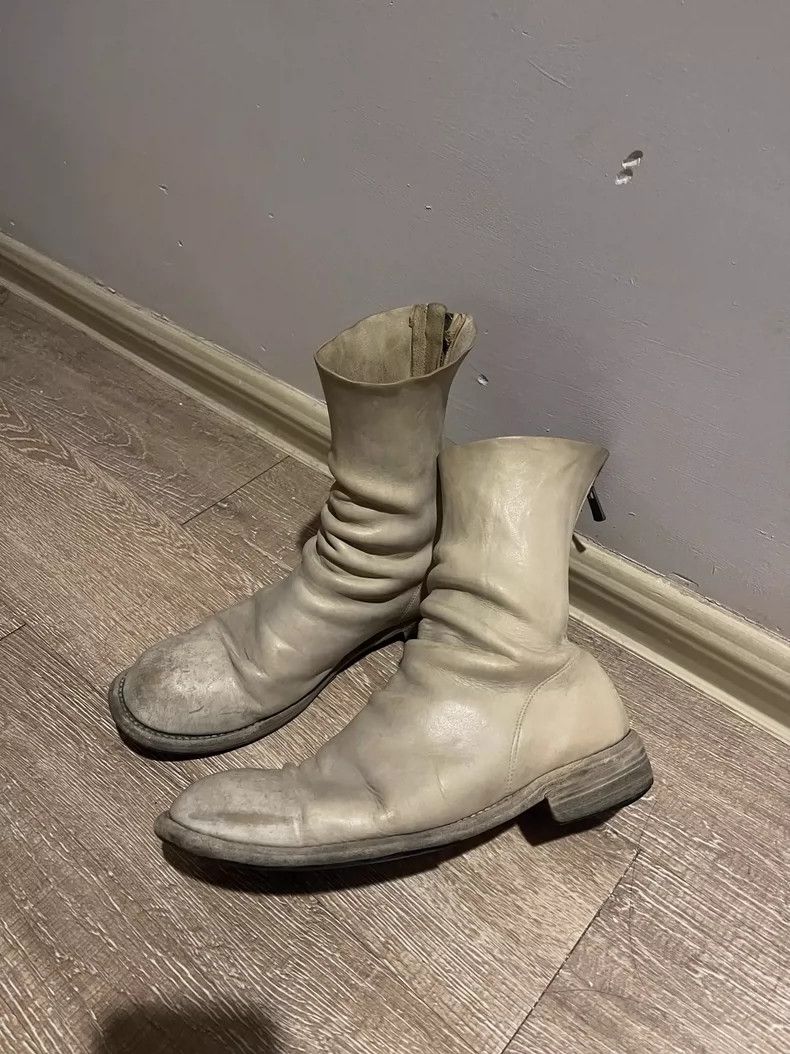 Guidi Guidi 988 Beige Leather Boots- dmc Size US 10.5 / EU 43-44 - 2 Thumbnail