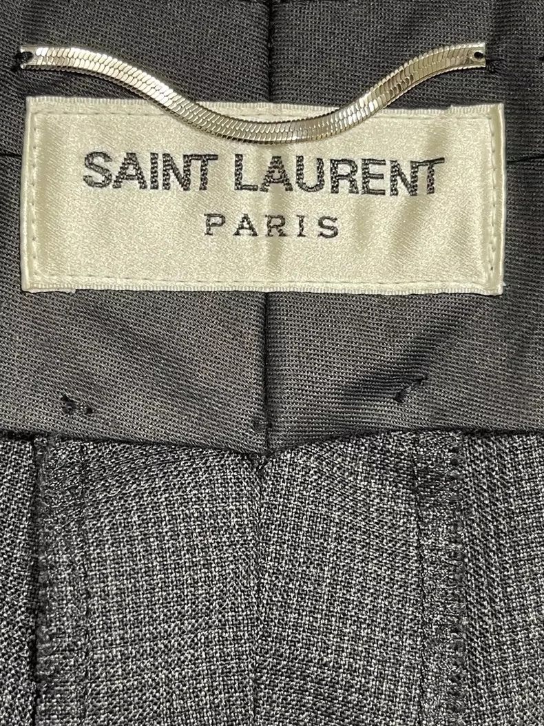 Saint Laurent Paris Saint Laurent Slim Fit Wool Dress Pants- dmc Size US 36 / EU 52 - 7 Thumbnail