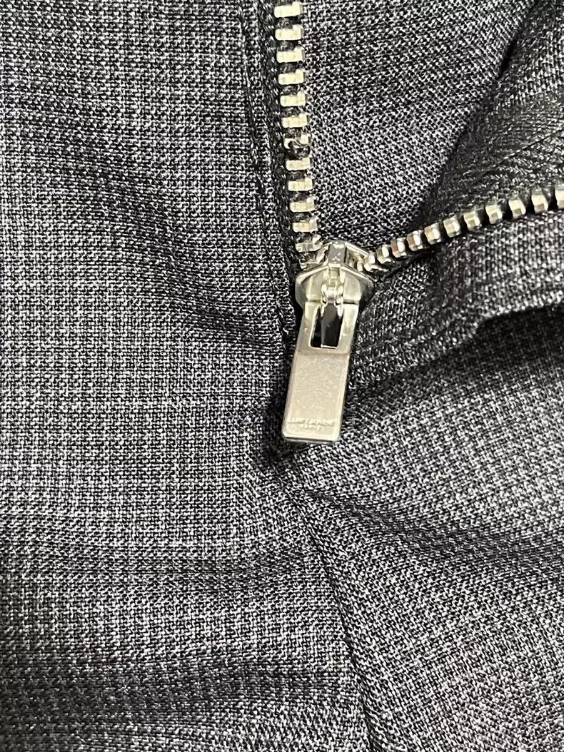 Saint Laurent Paris Saint Laurent Slim Fit Wool Dress Pants- dmc Size US 36 / EU 52 - 5 Thumbnail
