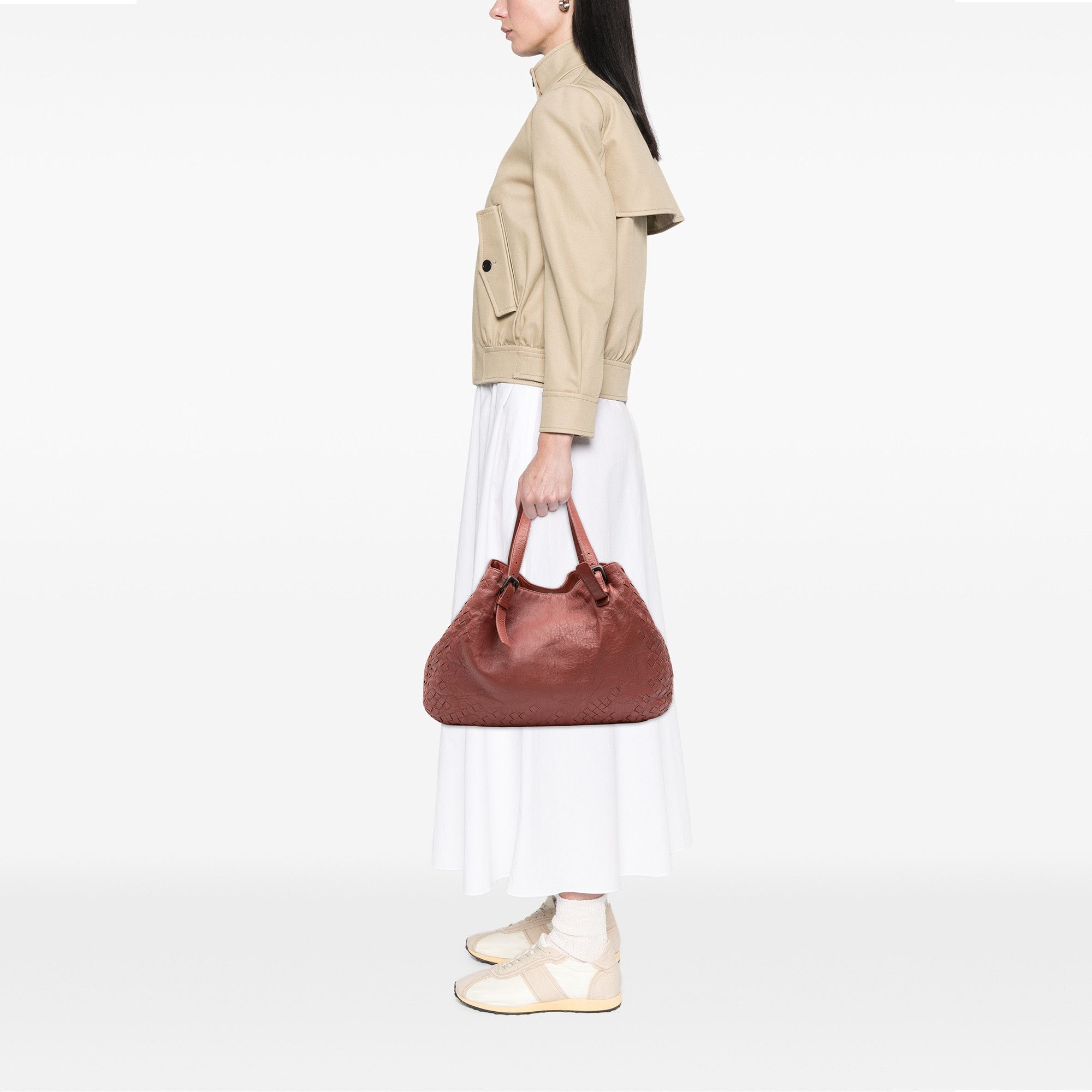 Bottega Veneta Bottega Veneta Large Intrecciato Trimmed Nappa Cesta Tote Size ONE SIZE - 9 Thumbnail