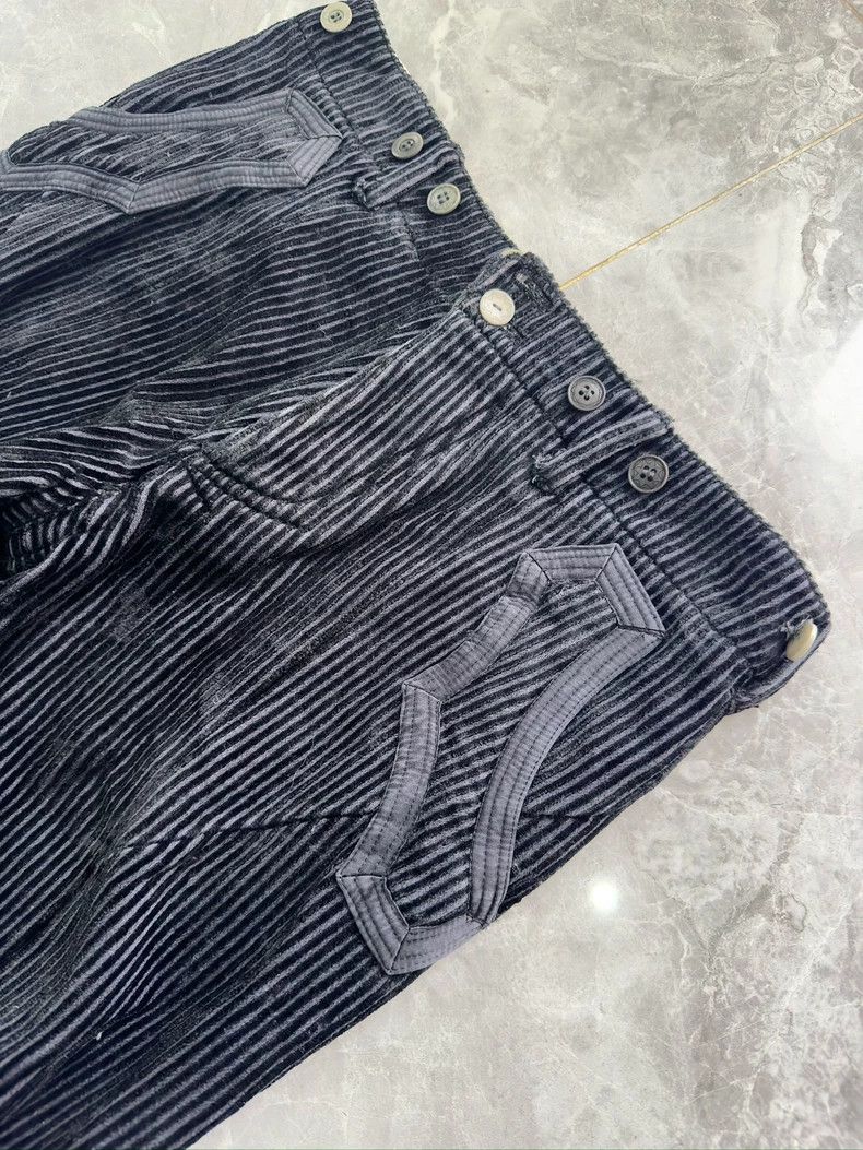 Number (N)ine Number (N)ine 09ss Corduroy Cropped Pants- dmc Size US 28 / EU 44 - 3 Thumbnail