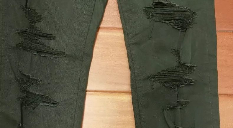 Undercover Undercover 15AW Distressed Slim Casual Pants- dmc Size US 30 / EU 46 - 5 Thumbnail