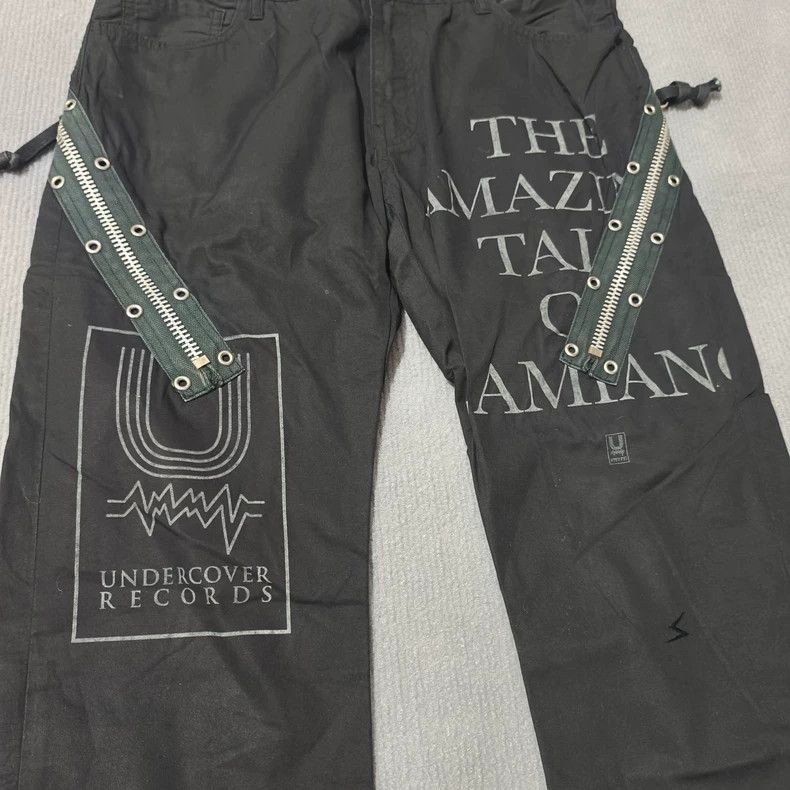 Undercover Undercover 06ss Zebra Pattern Zip Pants- dmc Size US 30 / EU 46 - 3 Thumbnail