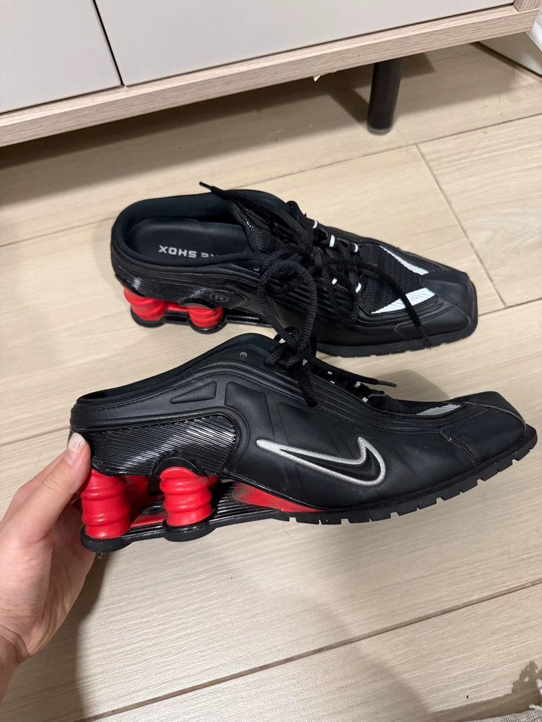 Martine Rose Martine Rose x Nike Shox R4 Sneakers- dmc Size US 8.5 / EU 41-42 - 2 Thumbnail