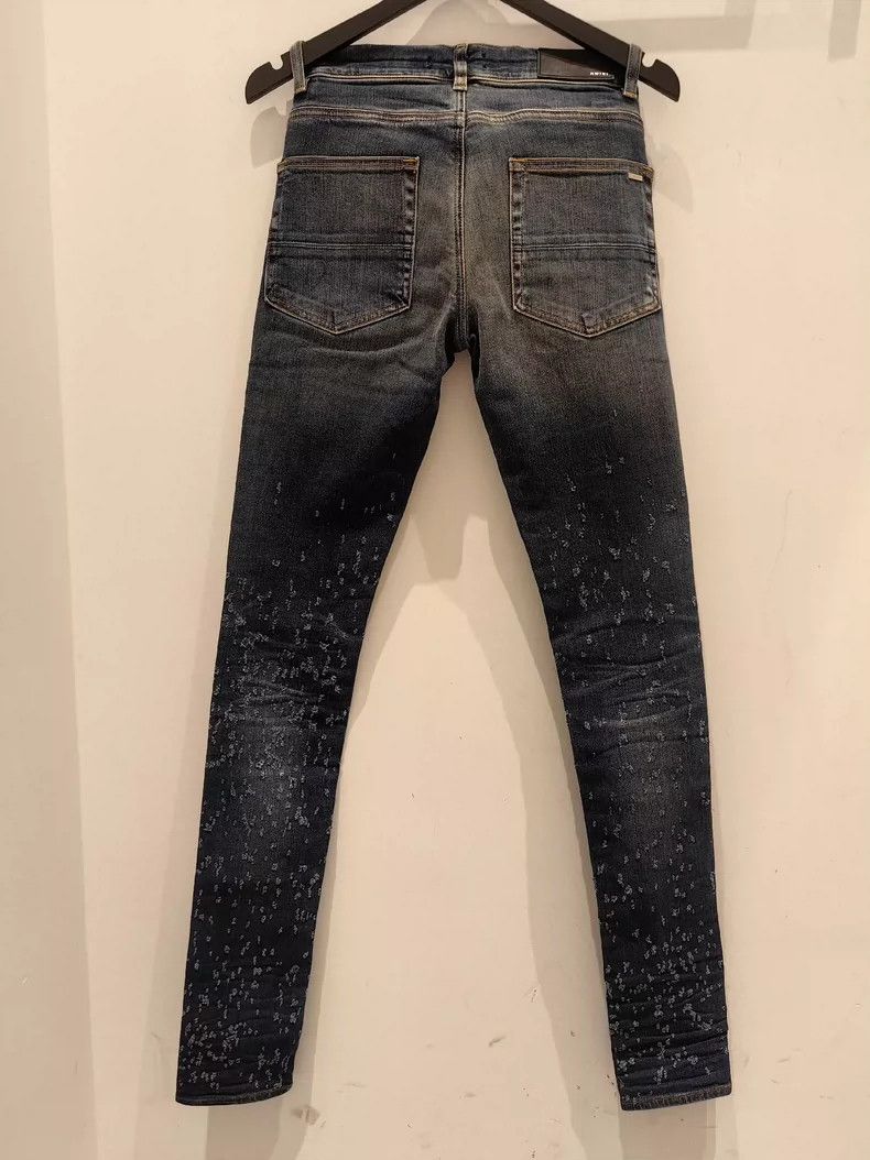 Amiri AMIRI Shotgun Distressed Denim Jeans- dmc Size US 30 / EU 46 - 7 Thumbnail