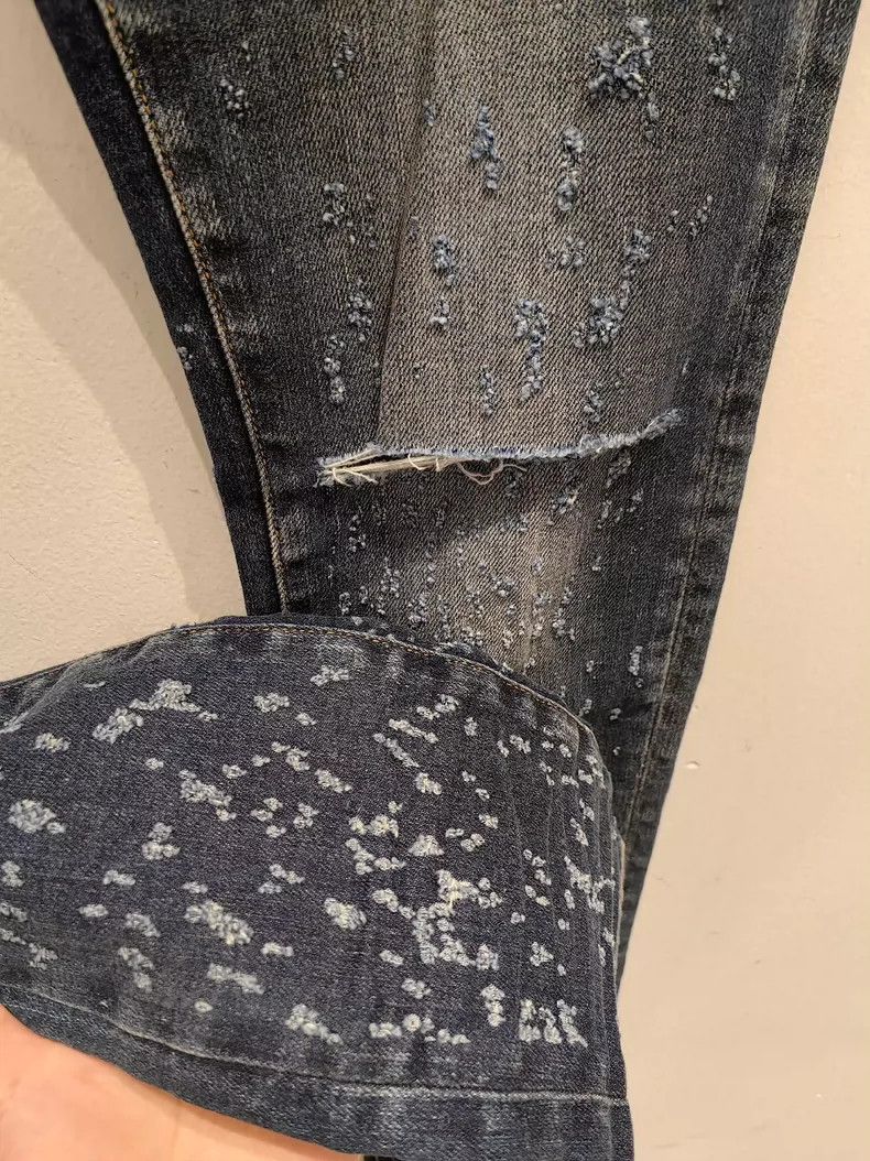 Amiri AMIRI Shotgun Distressed Denim Jeans- dmc Size US 30 / EU 46 - 3 Thumbnail