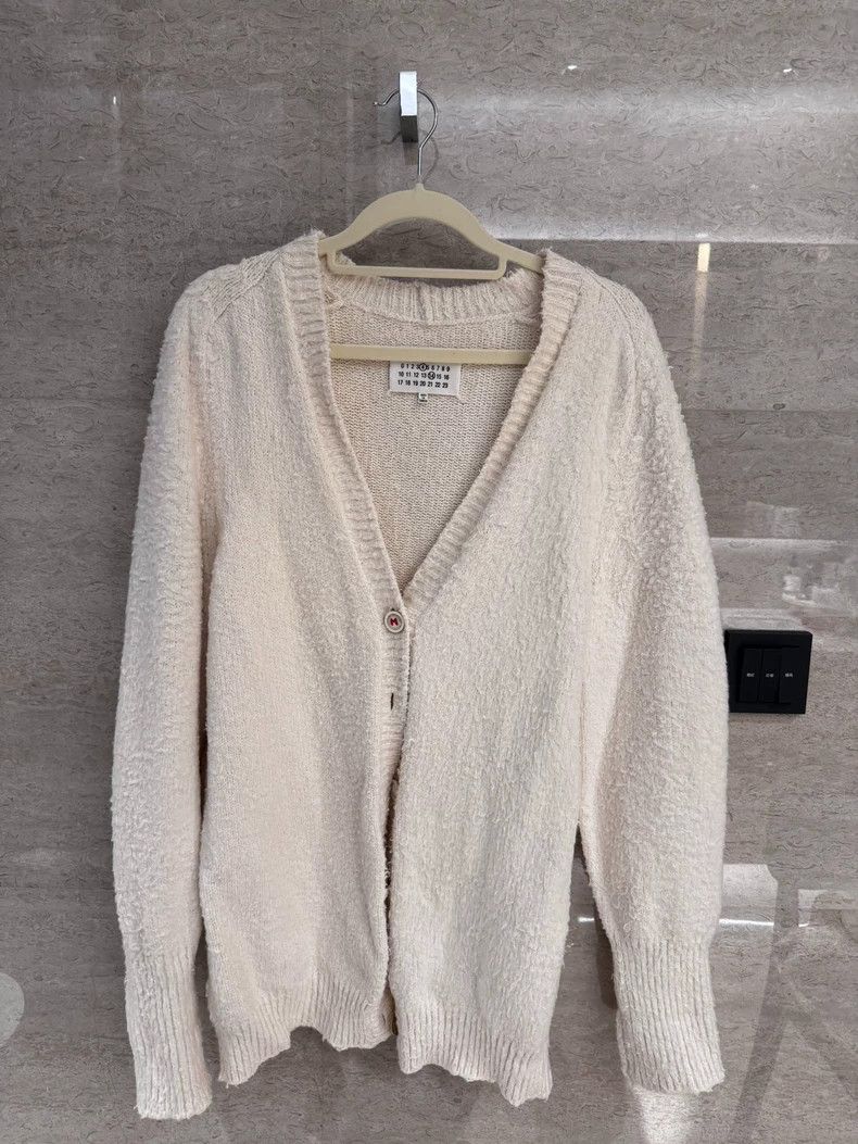 Maison Margiela Maison Margiela Suede Toggle Cardigan- dmc Size US XS / EU 42 / 0 - 2 Thumbnail