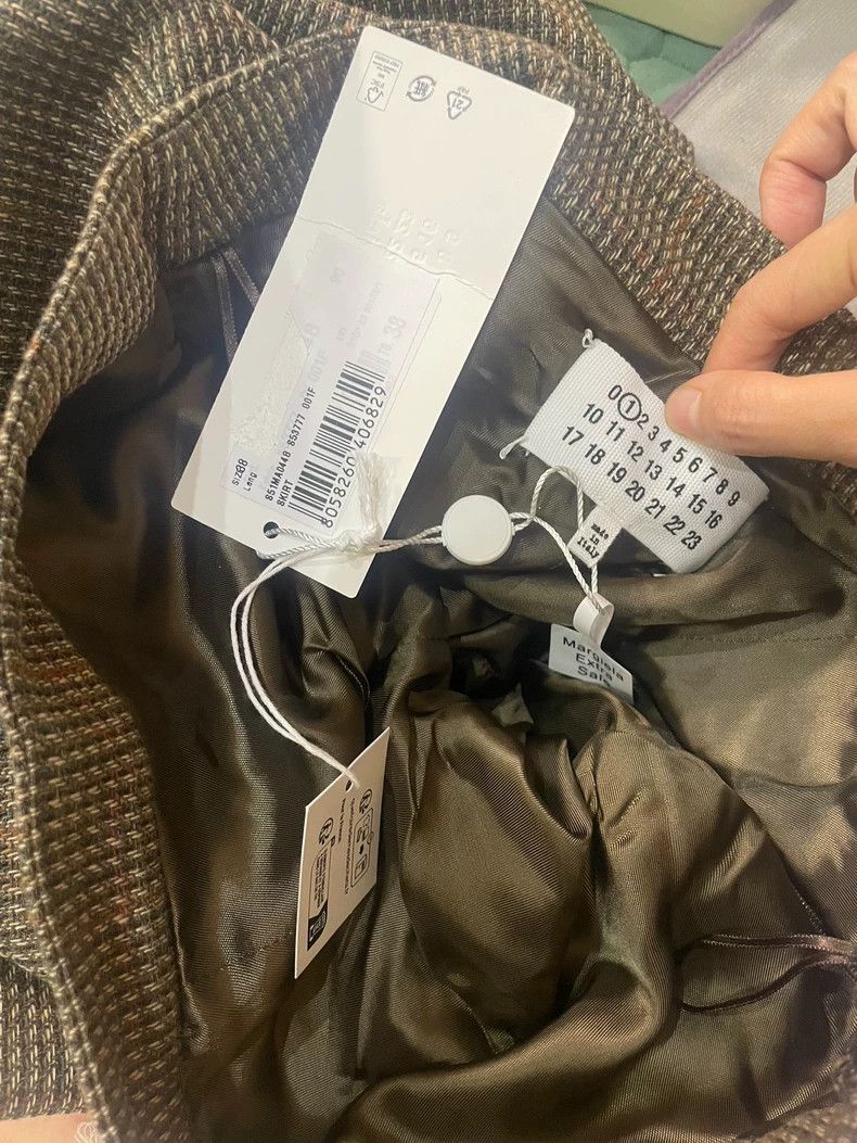 Maison Margiela Maison Margiela Women's Wool Skirt Pants- dmc Size US 38 / EU 54 - 4 Thumbnail