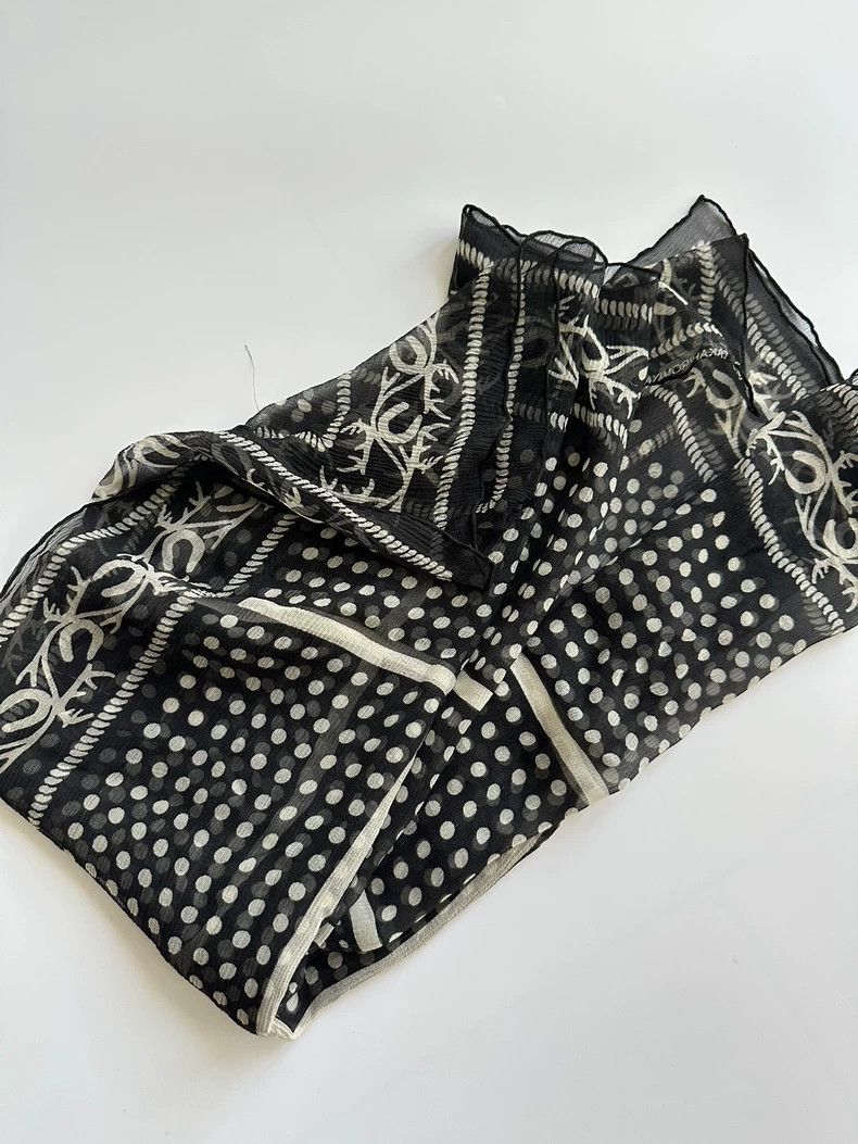 Takahiromiyashita The Soloist. takahiromiyashita thesoloist polka dot scarf- dmc Size ONE SIZE - 2 Thumbnail