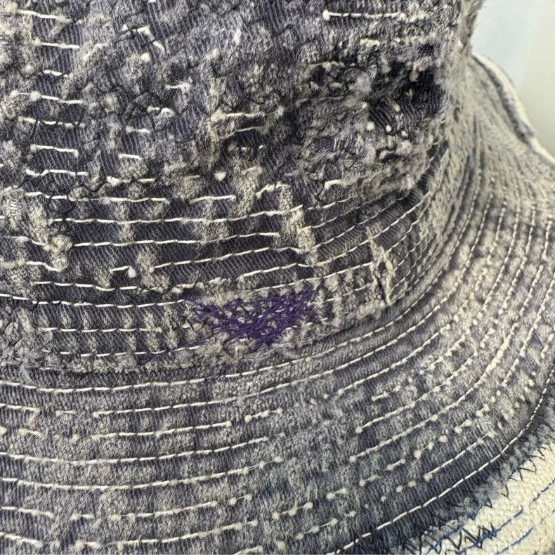 Kapital KAPITAL BRO Distressed Bucket Hat- dmc Size ONE SIZE - 3 Thumbnail