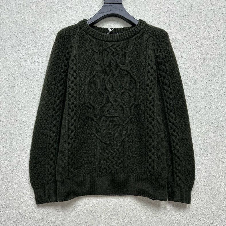 Alexander McQueen Alexander McQueen Skull Wool Knit Sweater- dmc Size US S / EU 44-46 / 1 - 2 Thumbnail
