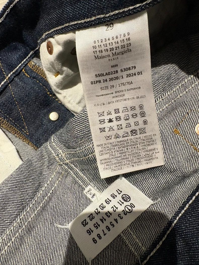 Maison Margiela Maison Margiela Coated Denim Jeans- dmc Size US 29 - 3 Thumbnail