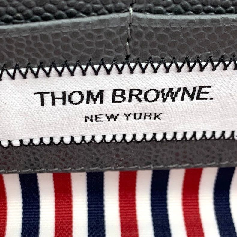 Thom Browne Thom Browne Gray Striped Crossbody Clutch- dmc Size ONE SIZE - 7 Thumbnail