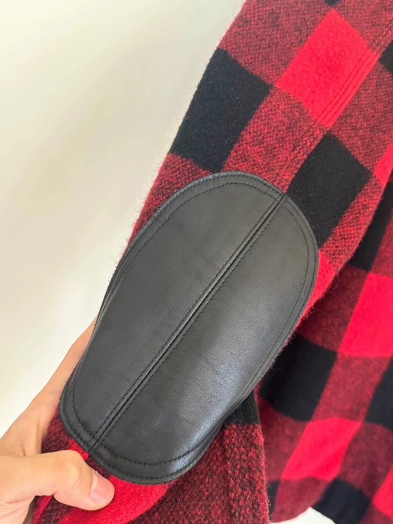 Junya Watanabe Junya Watanabe 2017AW Plaid Leather Jacket- dmc Size US L / EU 52-54 / 3 - 5 Thumbnail