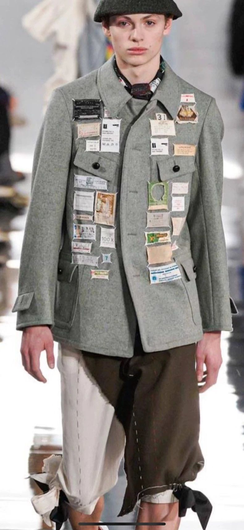 Maison Margiela Maison Margiela SS21 Wool Blend Jacket- dmc Size US L / EU 52-54 / 3 - 6 Thumbnail