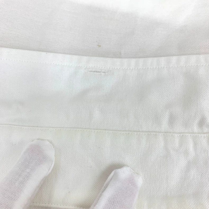 Thom Browne THOM BROWNE White Embroidered Long-Sleeve Shirt- dmc Size US S / EU 44-46 / 1 - 9 Thumbnail