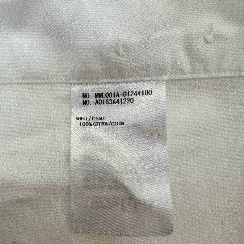 Thom Browne THOM BROWNE White Embroidered Long-Sleeve Shirt- dmc Size US S / EU 44-46 / 1 - 8 Thumbnail
