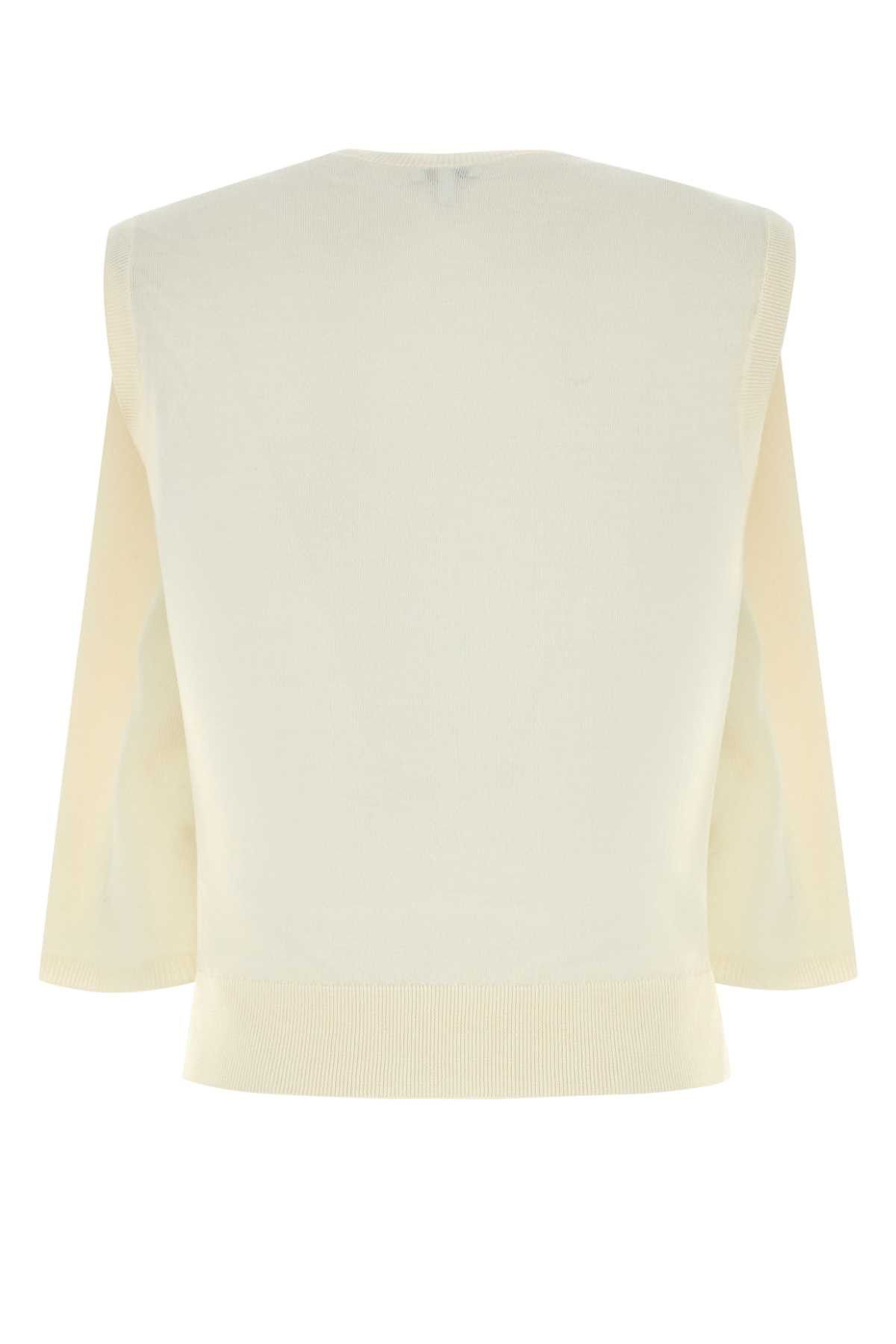Loewe Ivory Wool Vest Size XS / US 0-2 / IT 36-38 - 2 Thumbnail