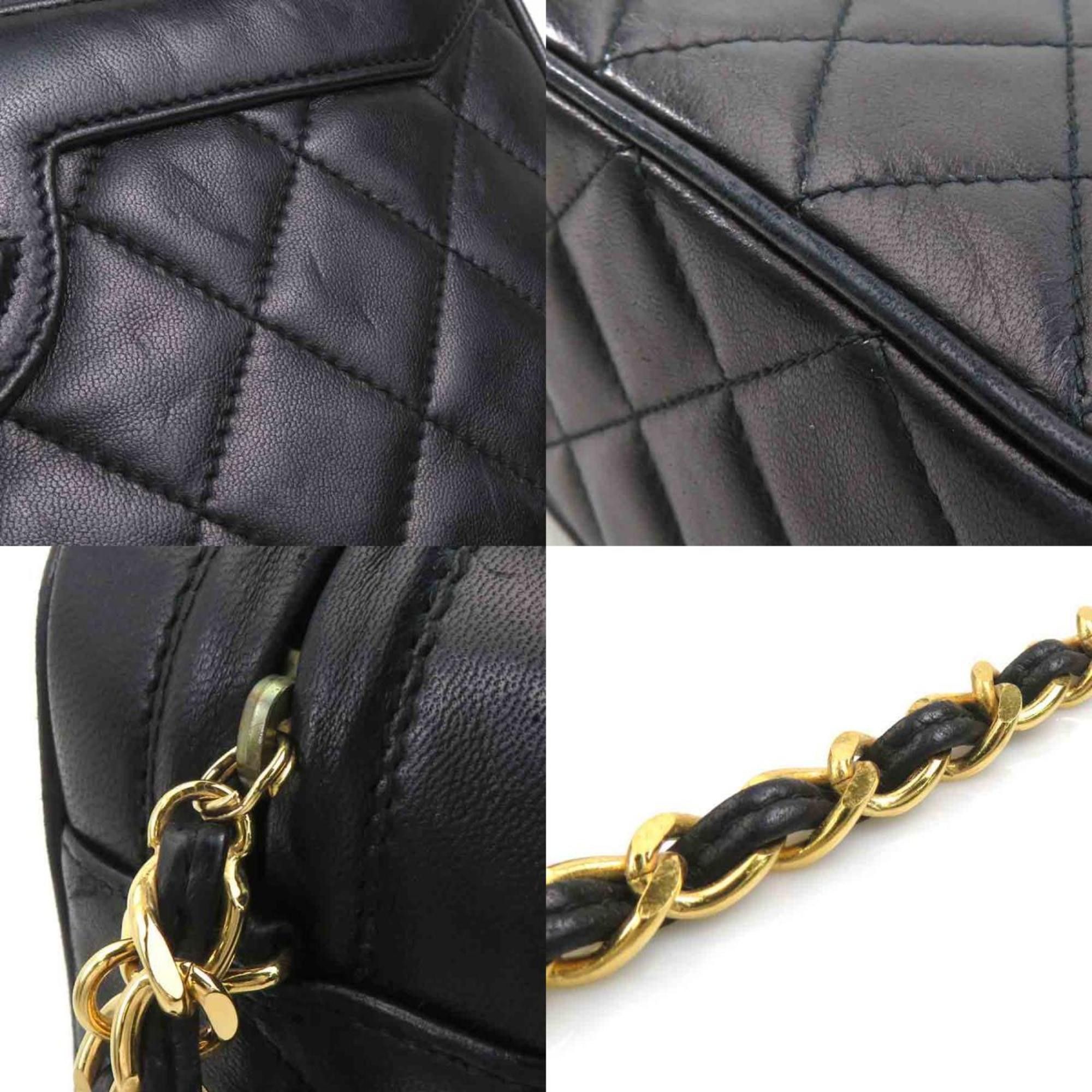 Chanel CHANEL Matelasse Shoulder Bag in Black and Gold, Women's, e60812a Size ONE SIZE - 4 Thumbnail