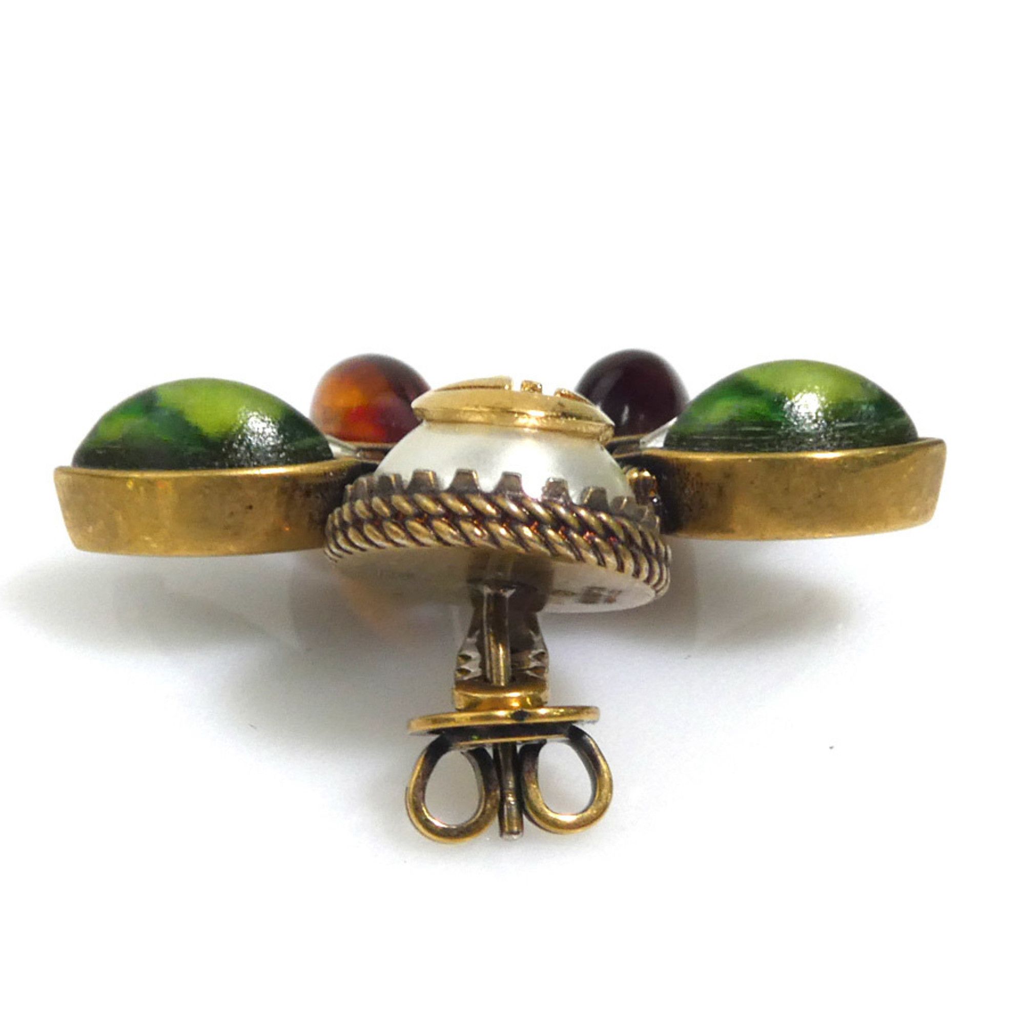 Gucci Gucci single earrings in multicolored metal for men and women, h31471g Size ONE SIZE - 3 Thumbnail
