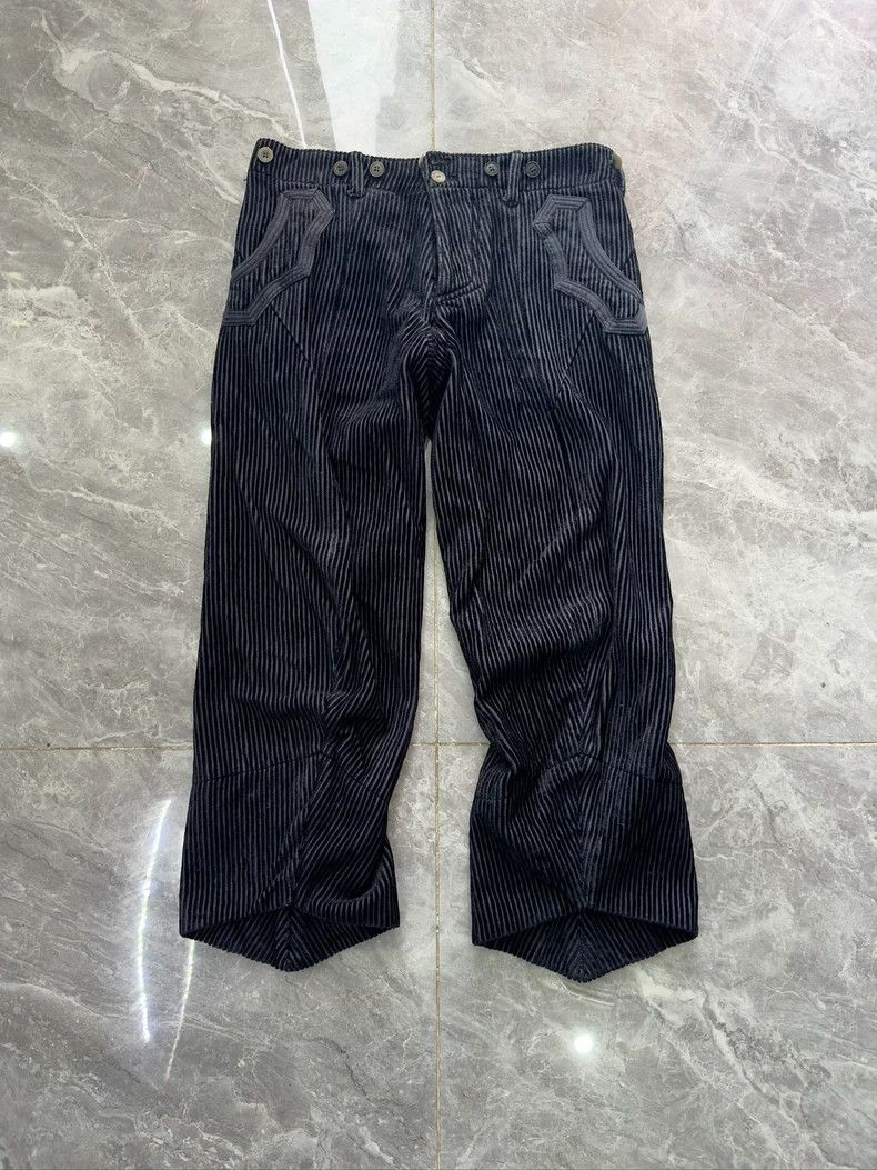 Number (N)ine Number (N)ine 09ss Corduroy Cropped Pants- dmc Size US 28 / EU 44 - 2 Thumbnail