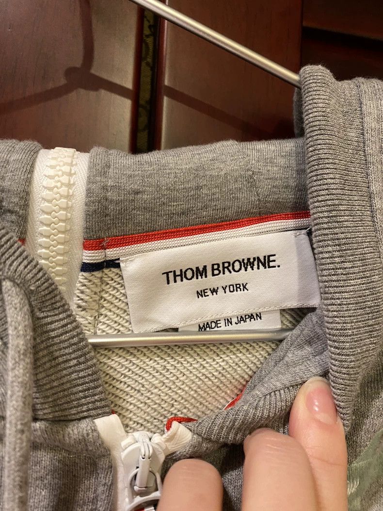 Thom Browne Thom Browne Shark Embroidery Zip Hoodie- dmc Size US M / EU 48-50 / 2 - 4 Thumbnail