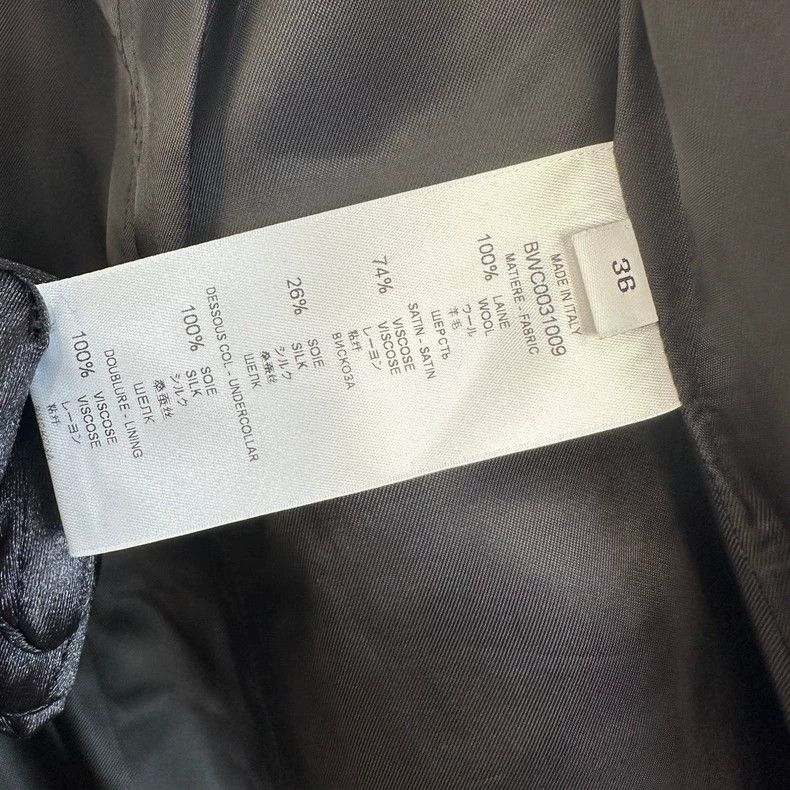 Givenchy Givenchy Black Wool Blend Cloak Coat- dmc Size US L / EU 52-54 / 3 - 6 Thumbnail