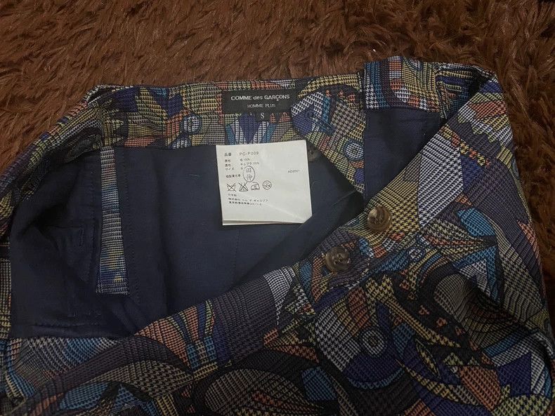 Comme des Garcons Comme des garcons homme plus printed pants- dmc Size US 29 - 3 Thumbnail