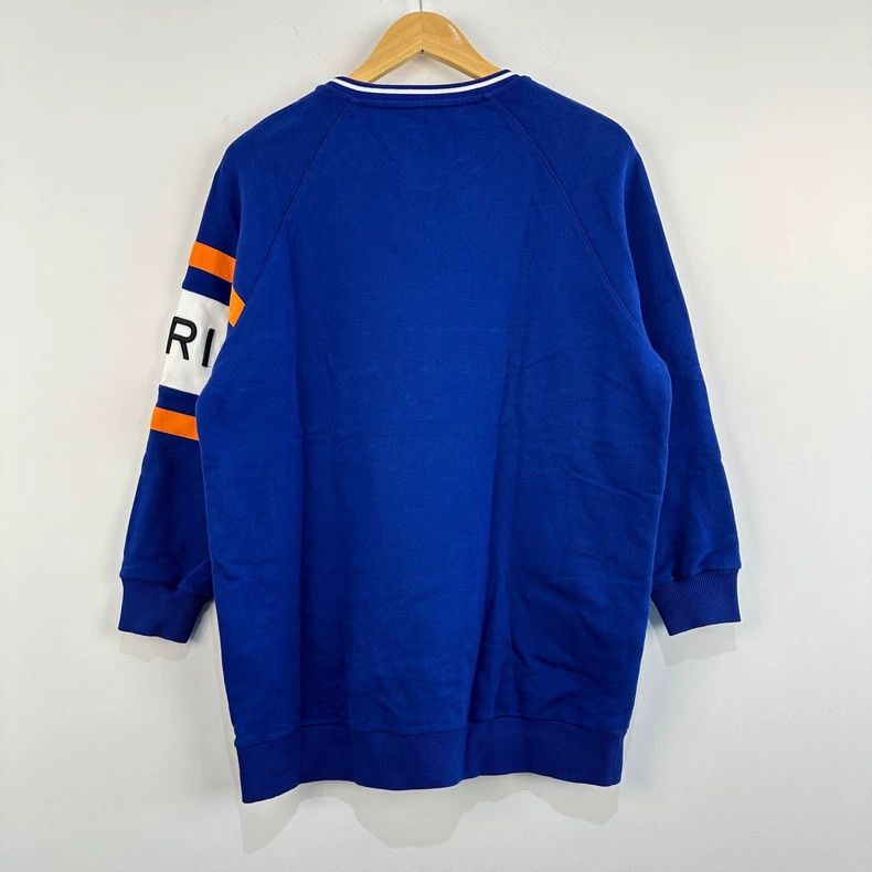 Givenchy Givenchy Blue Embroidered Logo Sweatshirt- dmc Size US M / EU 48-50 / 2 - 2 Thumbnail
