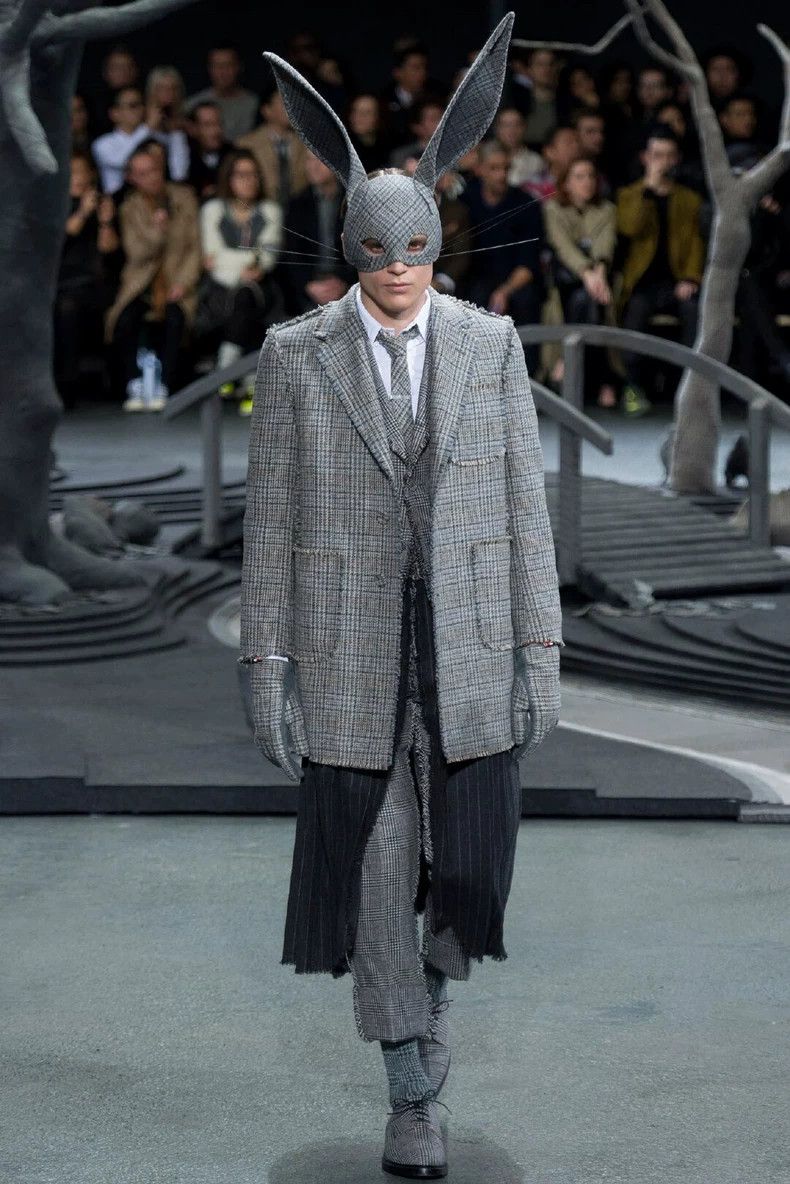 Thom Browne Thom Browne Wool Blend Convertible Skirt Pants- dmc Size US 26 / EU 42 - 9 Thumbnail