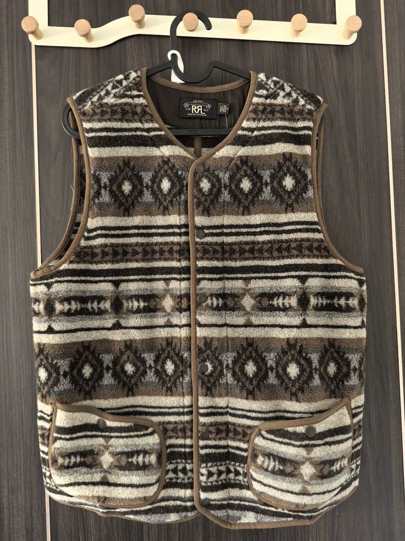 RRL Ralph Lauren Polo Ralph Lauren RRL Wool Men's Vest- dmc Size US M / EU 48-50 / 2 - 6 Thumbnail