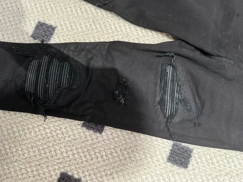 Amiri Amiri 18ss Mx1 Patchwork Jeans- dmc Size US 30 / EU 46 - 4 Thumbnail