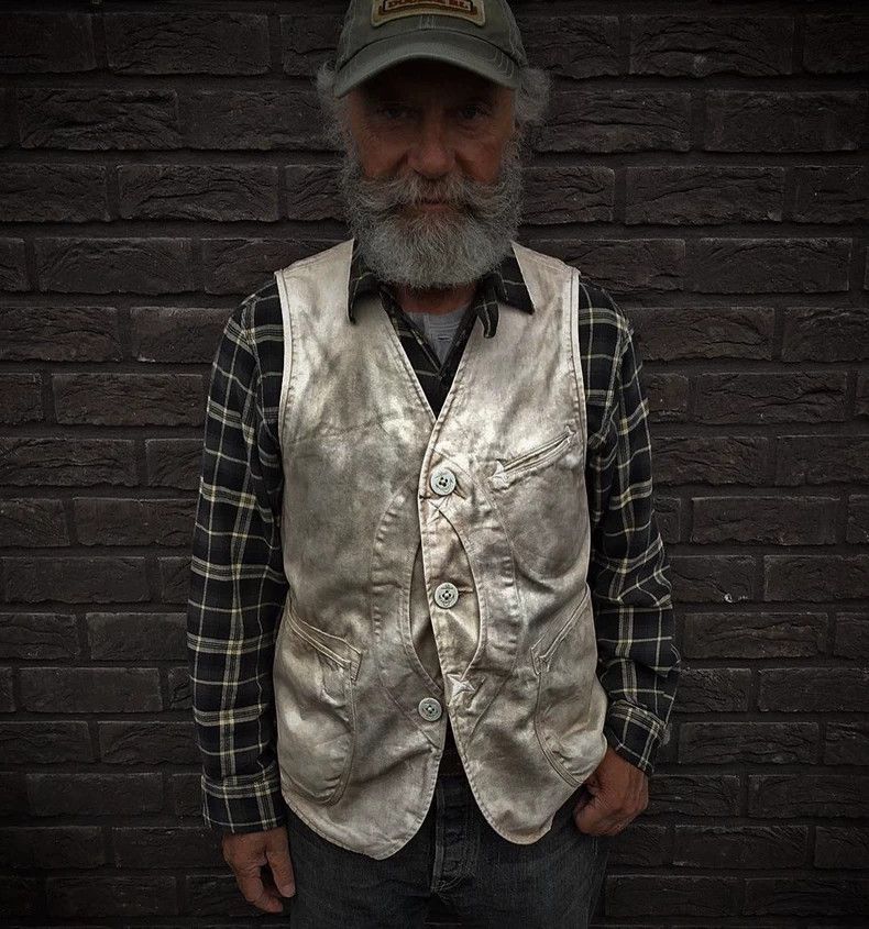 RRL Ralph Lauren RRL Vintage Distressed Vest- dmc Size US S / EU 44-46 / 1 - 9 Thumbnail
