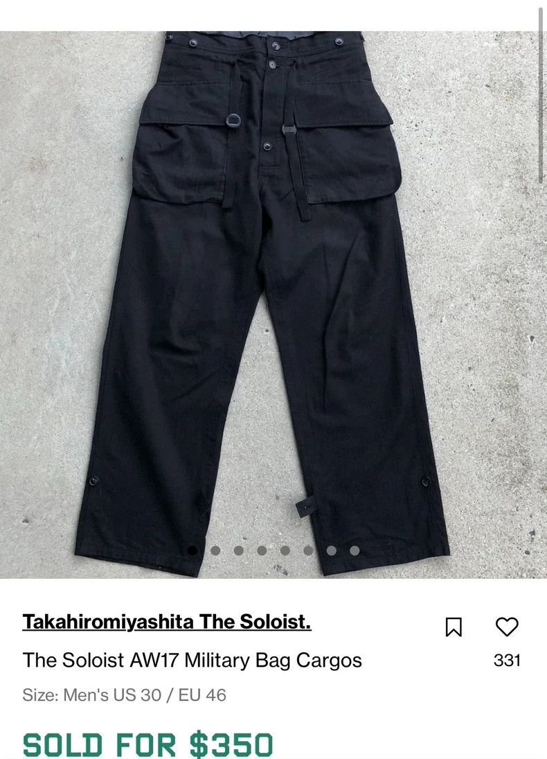 Takahiromiyashita The Soloist. takahiromiyashita thesoloist 16AW Cargo Pants- dmc Size US 32 / EU 48 - 5 Thumbnail